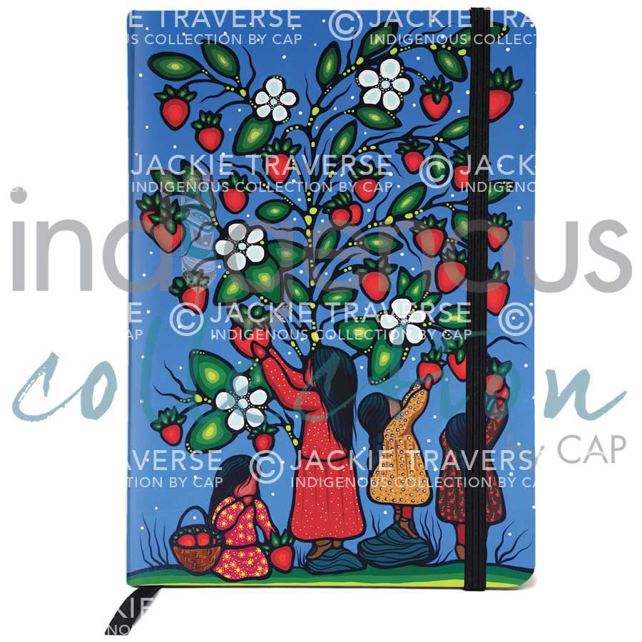 Heart Medicine Journal by artist Jackie Traverse. Indigenous Collection.