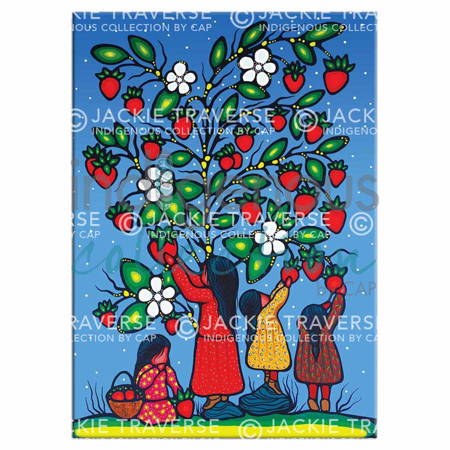 Heart Medicine Magnets by artist Jackie Traverse