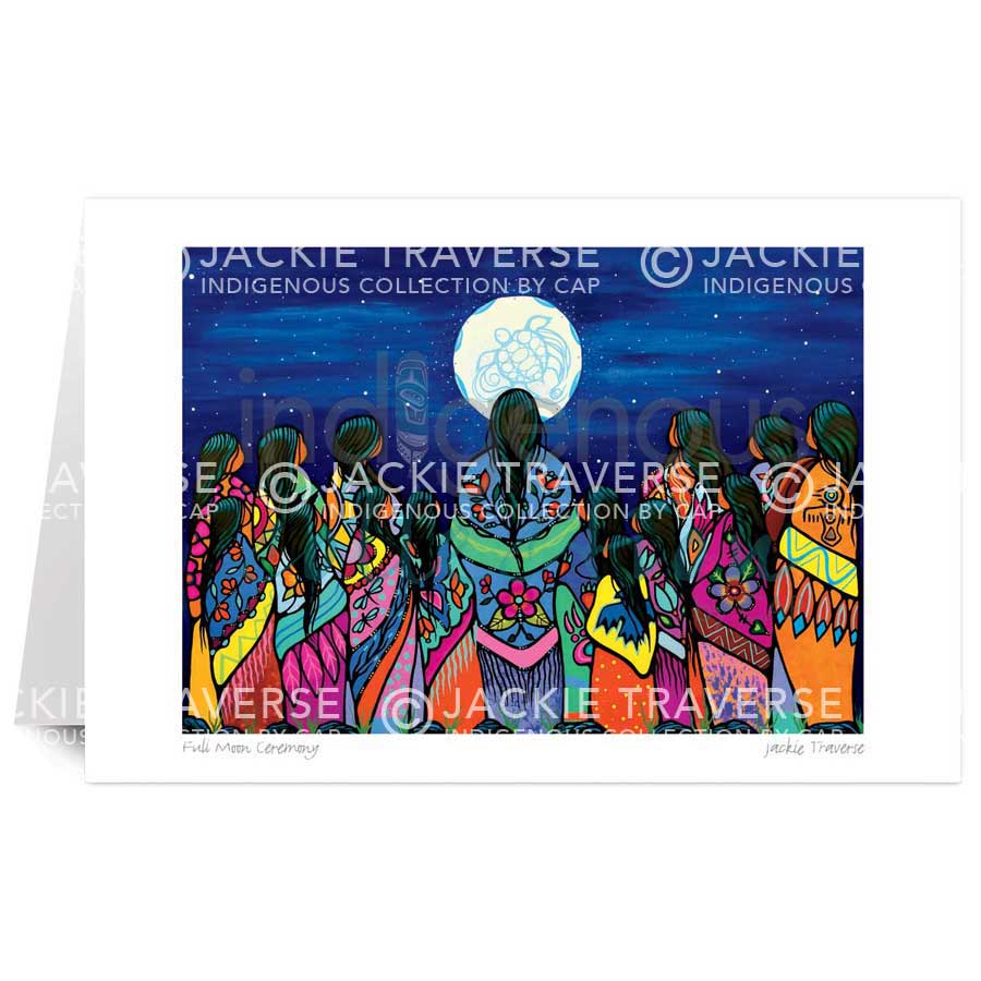 Full Moon Ceremony by artist Jackie Traverse