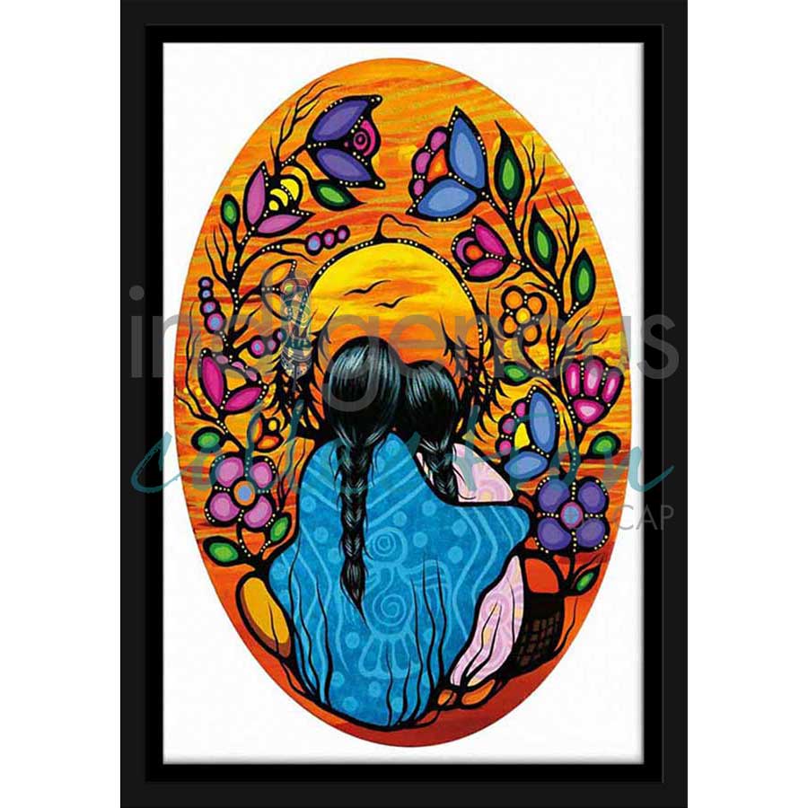 Together by artist Jackie Traverse - Anishinaabe. Indigenous Collection