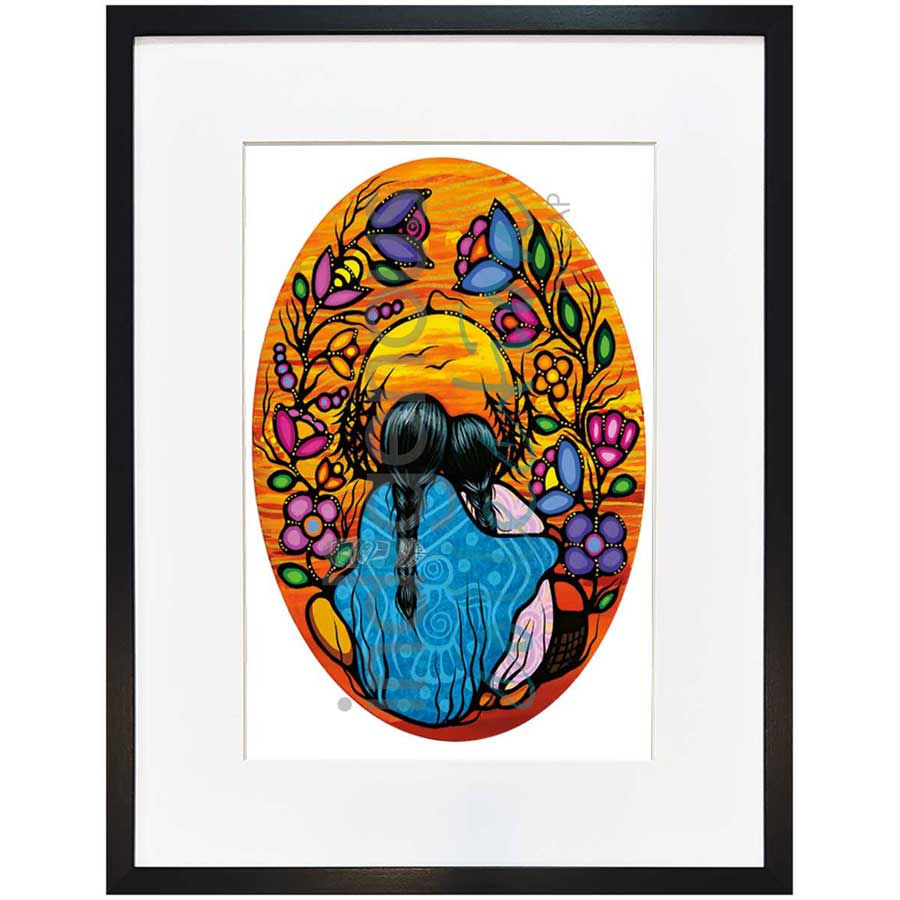 Together by artist Jackie Traverse - Anishinaabe. Indigenous Collection