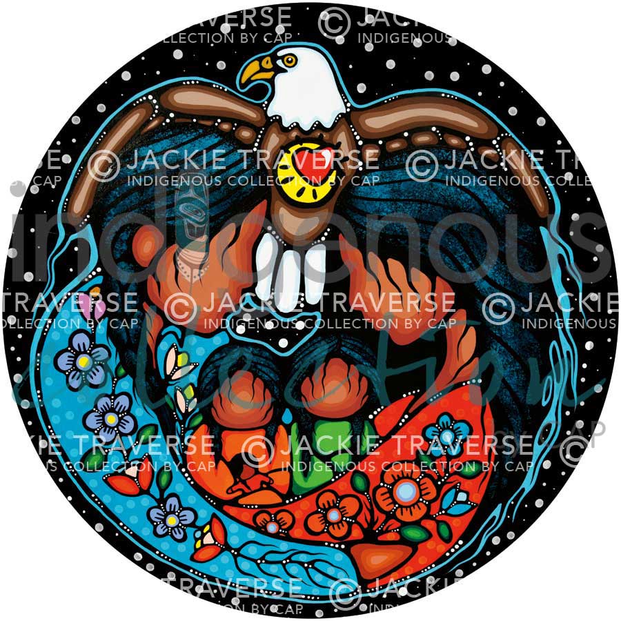 Blessed by artist Jackie Traverse