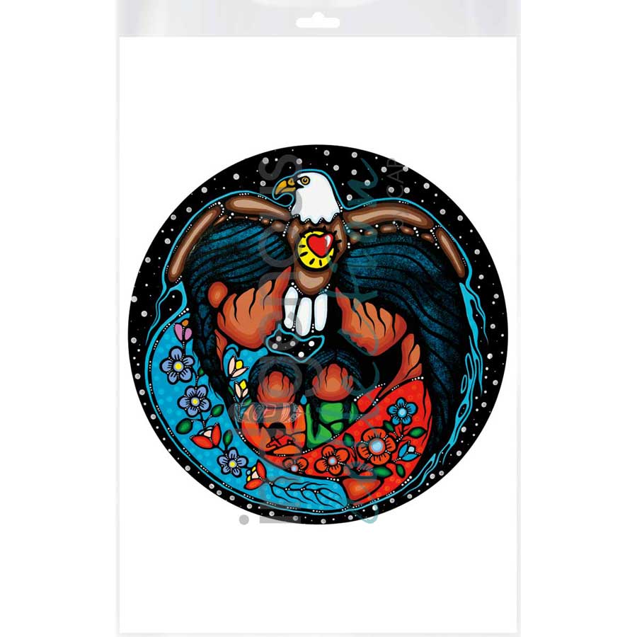Blessed by artist Jackie Traverse - Anishinaabe. Indigenous Collection