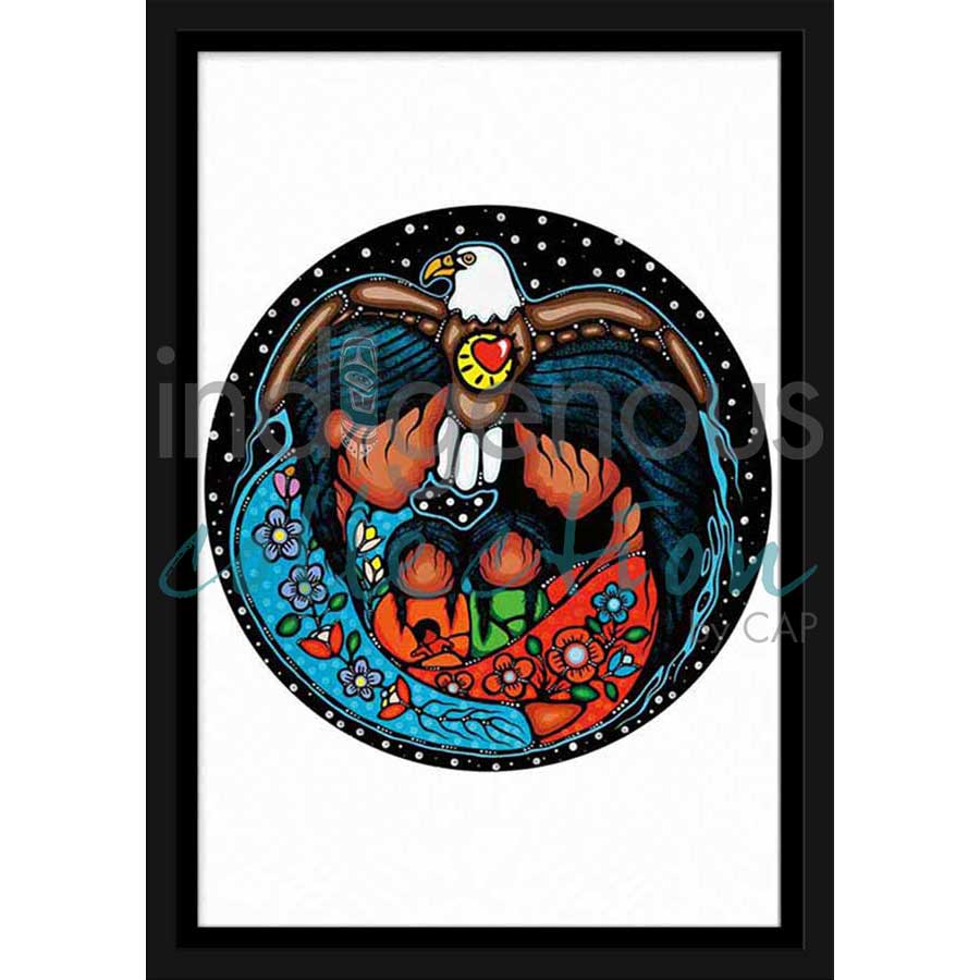 Blessed by artist Jackie Traverse - Anishinaabe. Indigenous Collection
