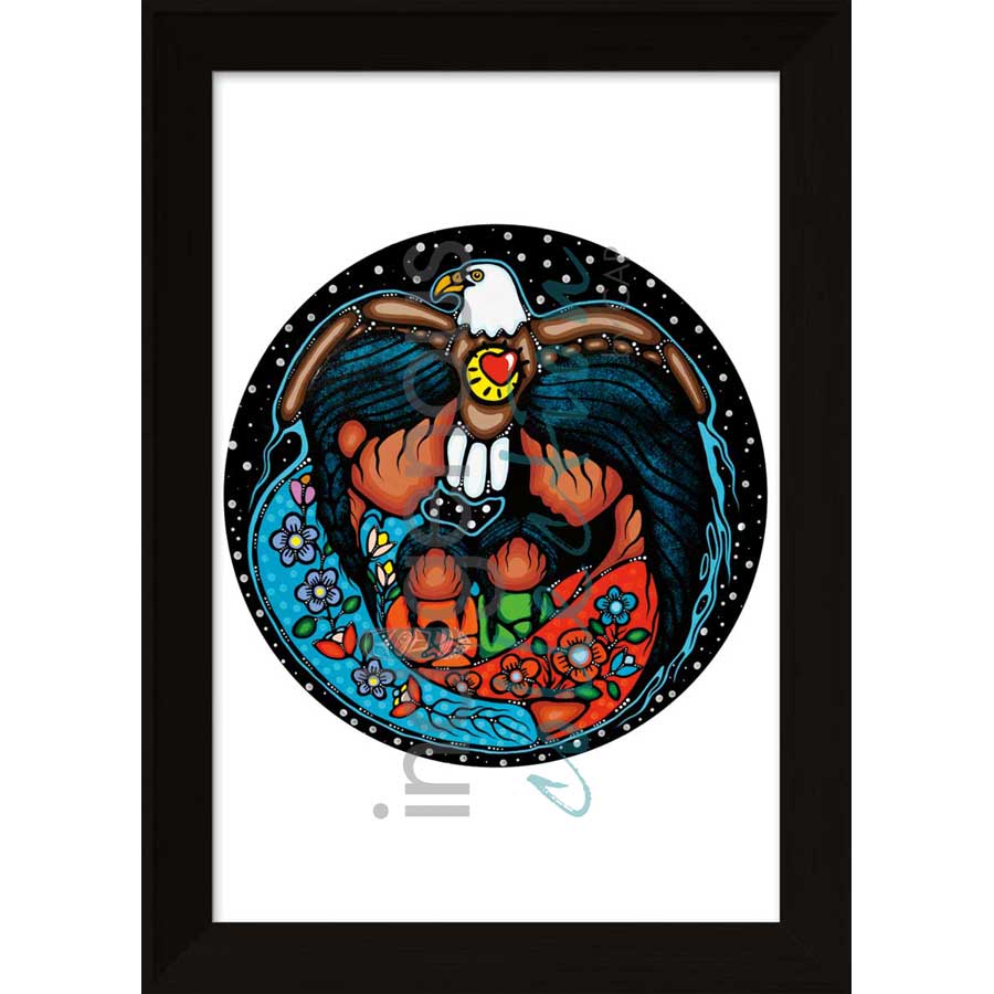 Blessed by artist Jackie Traverse - Anishinaabe. Indigenous Collection