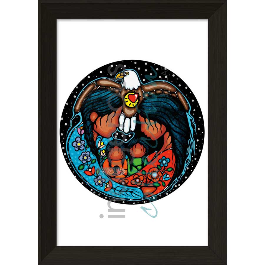 Blessed by artist Jackie Traverse - Anishinaabe. Indigenous Collection