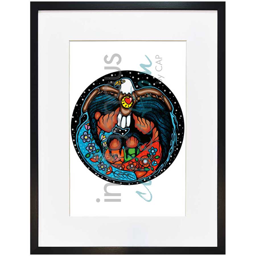 Blessed by artist Jackie Traverse - Anishinaabe. Indigenous Collection