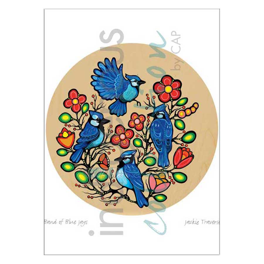 Band of Blue Jays Canvas Prints