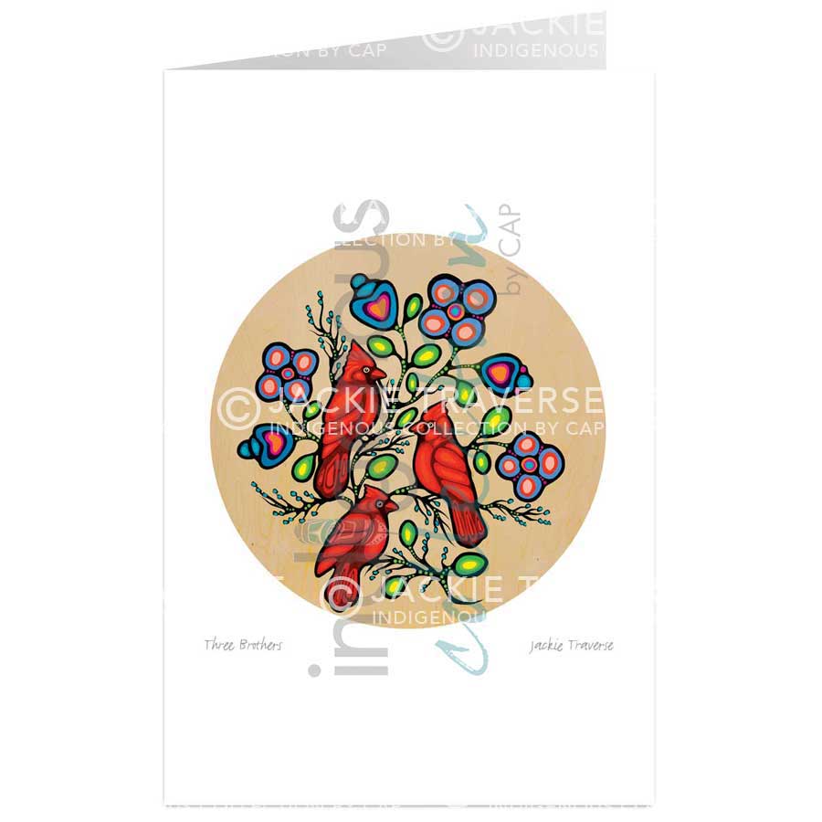 Three Brothers by artist Jackie Traverse