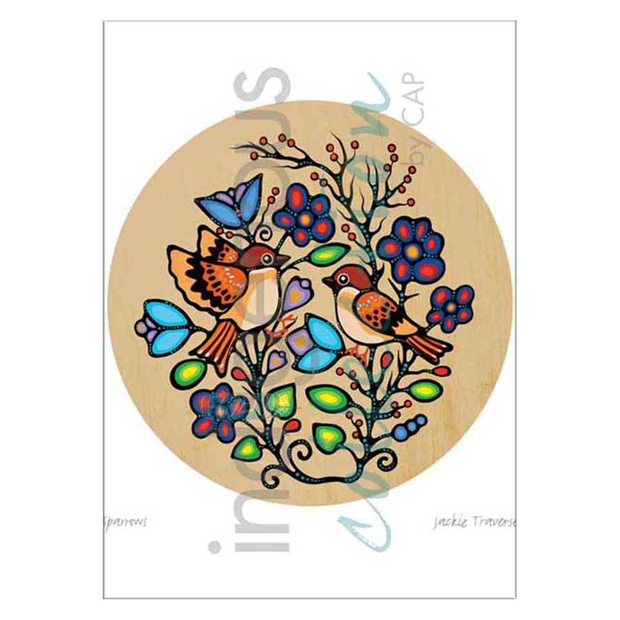 Sparrows Canvas Prints