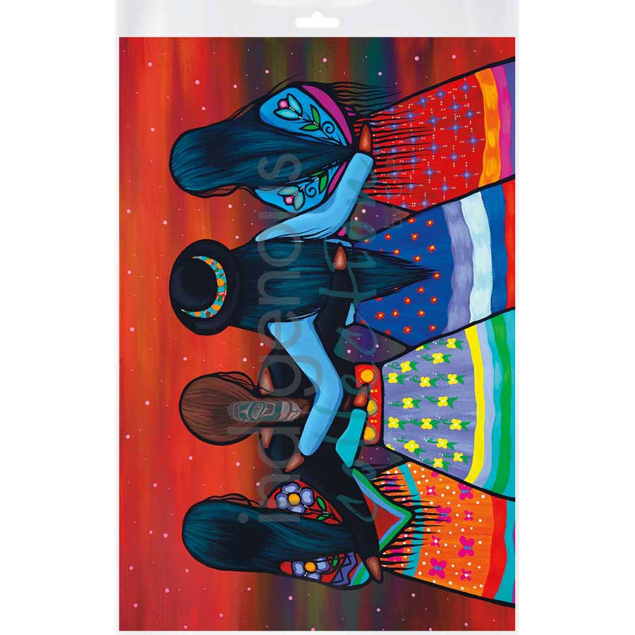 The Sisterhood by artist Jackie Traverse - Anishinaabe. Indigenous Collection