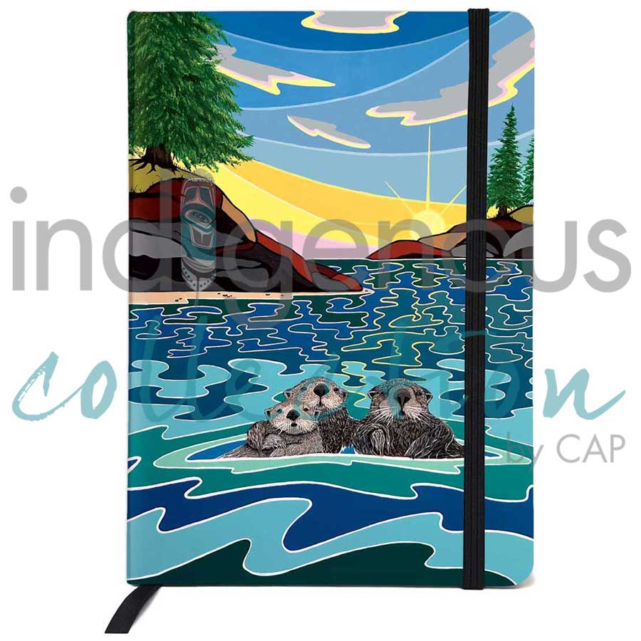 Melts My Heart Journal by artist Shelley Davies. Indigenous Collection.