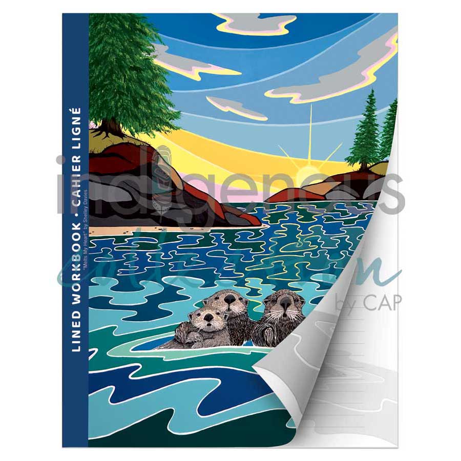 Melts My Heart Workbook by artist Shelley Davies. Indigenous Collection.