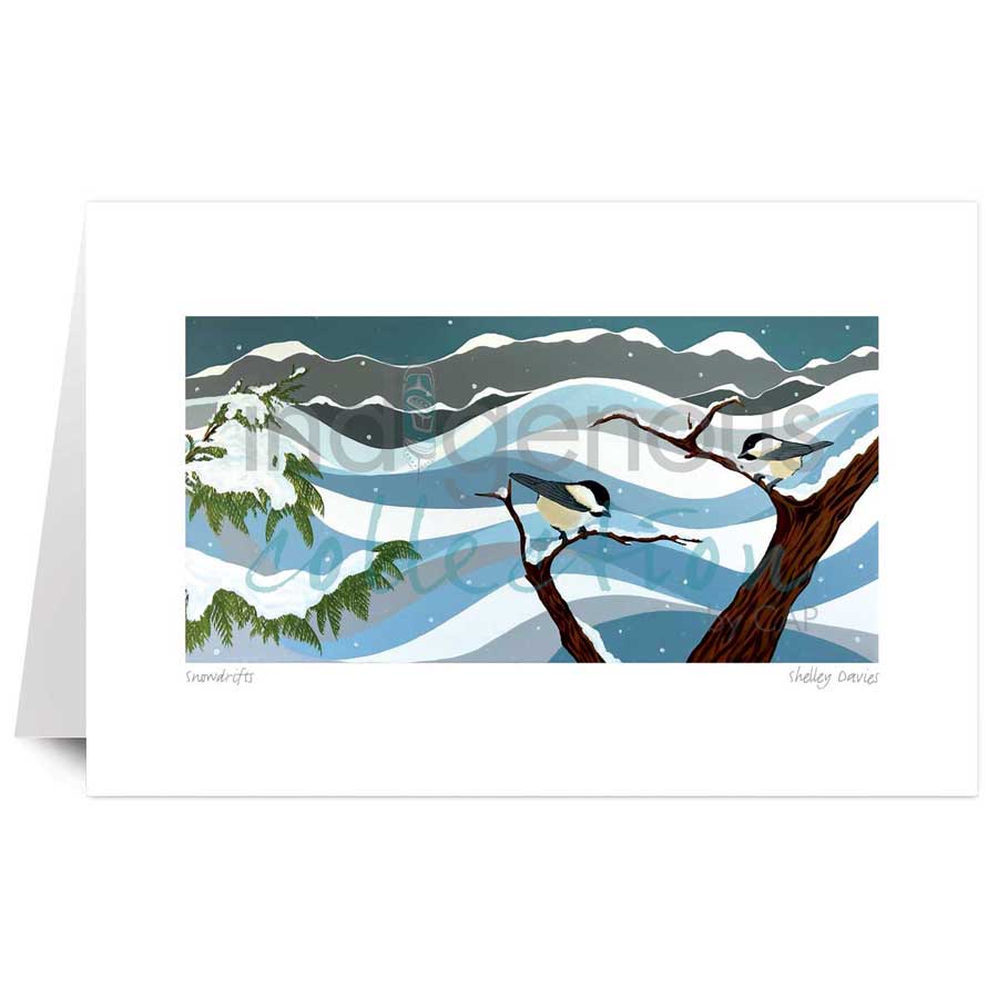 Snowdrifts by artist Shelley Davies