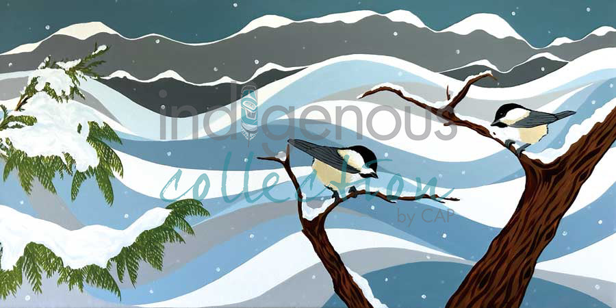 Snowdrifts by artist Shelley Davies