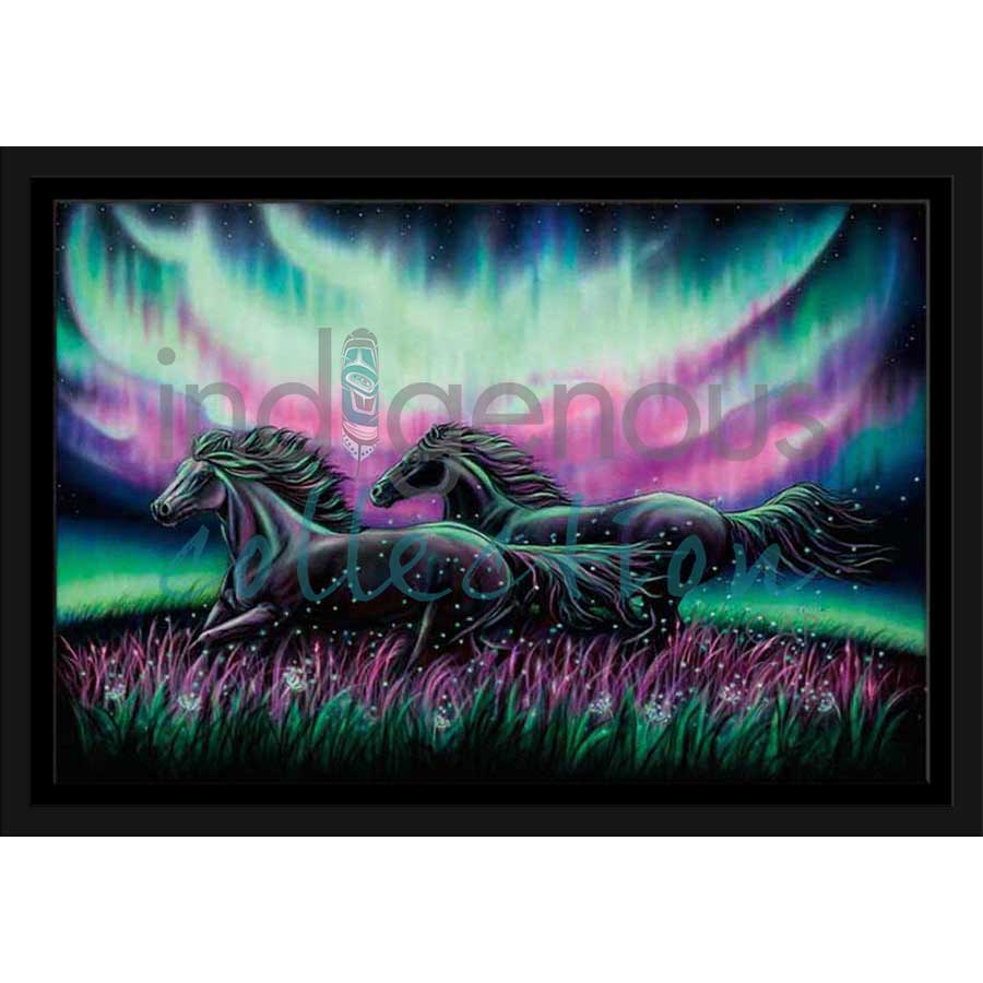 Sky Dance - Dandelions Dreams by artist Amy Keller-Rempp - Mohawk. Indigenous Collection