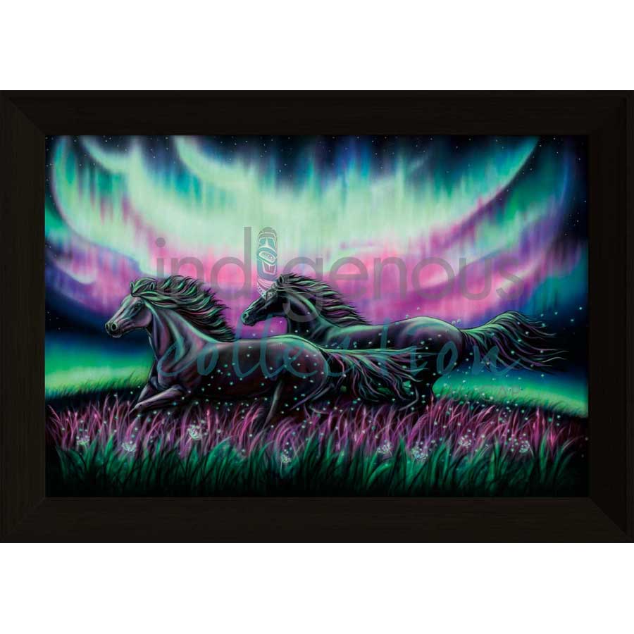 Sky Dance - Dandelions Dreams by artist Amy Keller-Rempp - Mohawk. Indigenous Collection