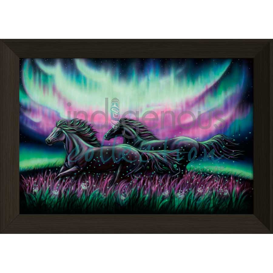Sky Dance - Dandelions Dreams by artist Amy Keller-Rempp - Mohawk. Indigenous Collection