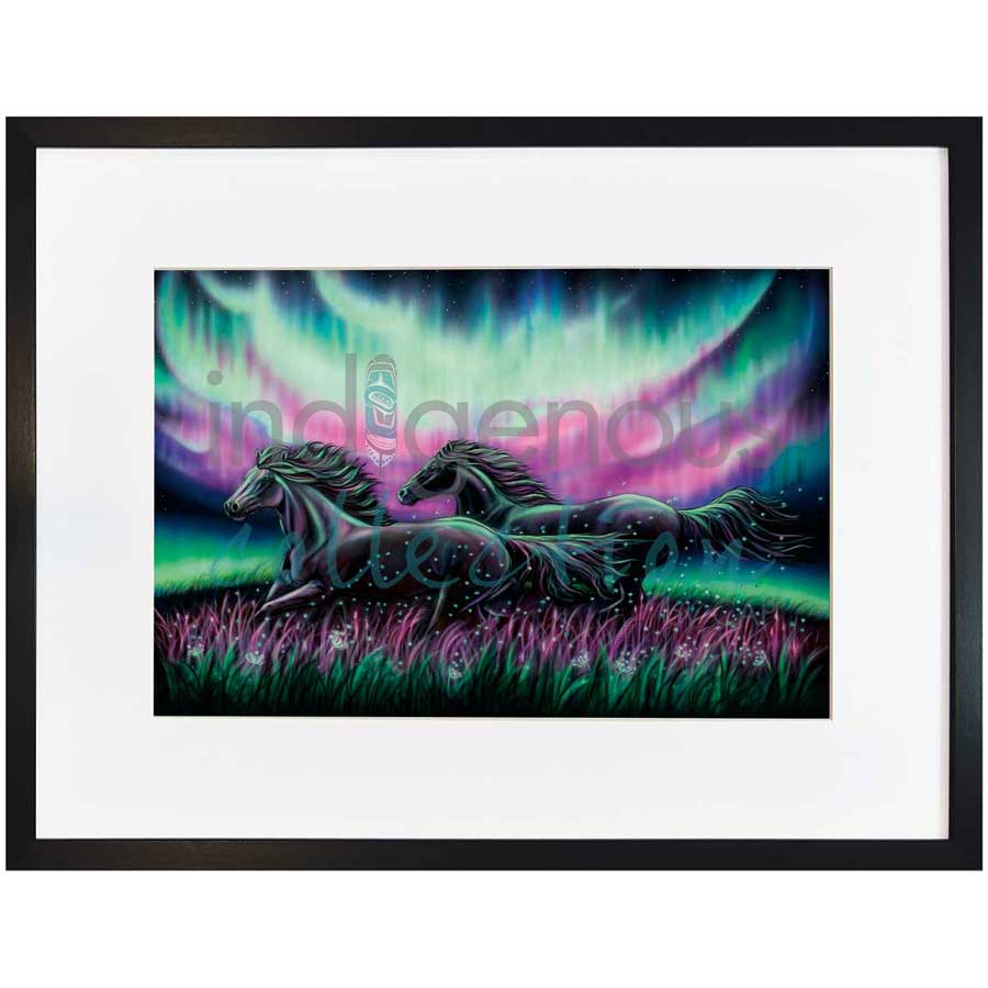 Sky Dance - Dandelions Dreams by artist Amy Keller-Rempp - Mohawk. Indigenous Collection
