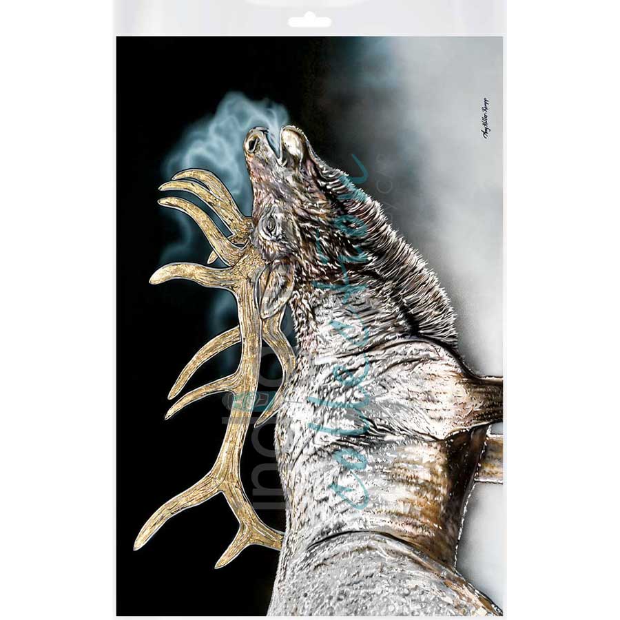 Majestic Call by artist Amy Keller-Rempp - Mohawk. Indigenous Collection