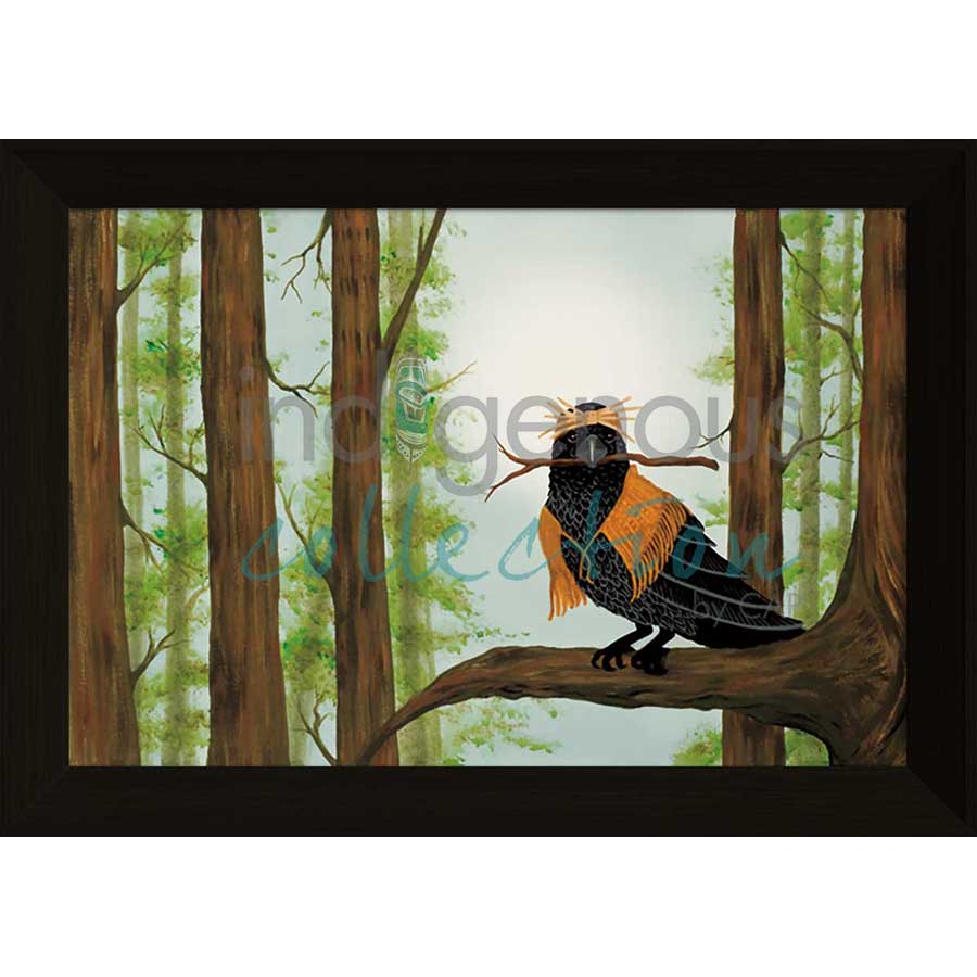 Cedar is Life by artist Shelley Davies - Coast Salish. Indigenous Collection