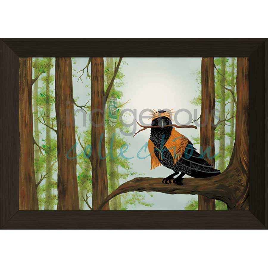 Cedar is Life by artist Shelley Davies - Coast Salish. Indigenous Collection