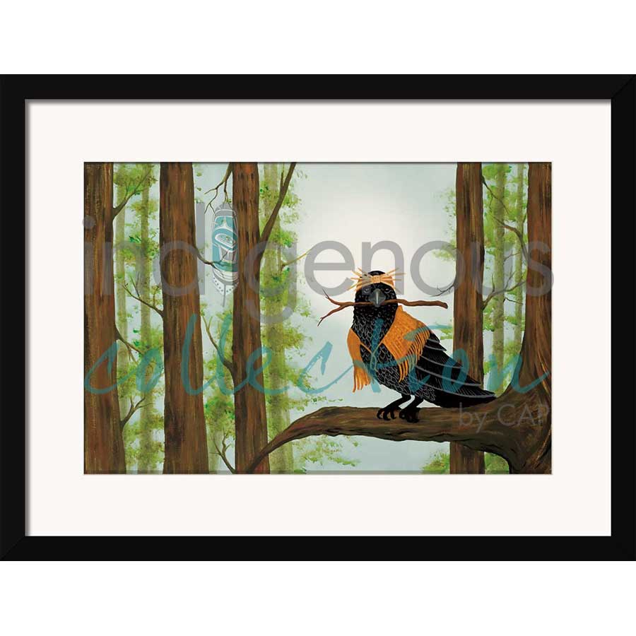 Cedar is Life Framed and Matted Poster