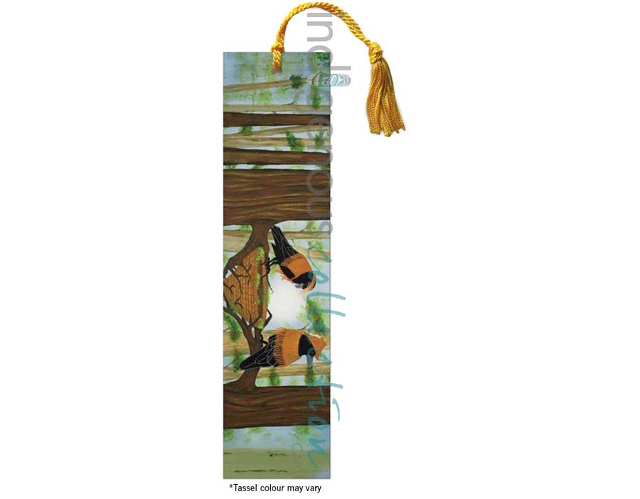 Watching Over You Bookmark by artist Shelley Davies