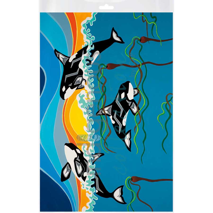 Southern Residents by artist Shelley Davies - Coast Salish. Indigenous Collection