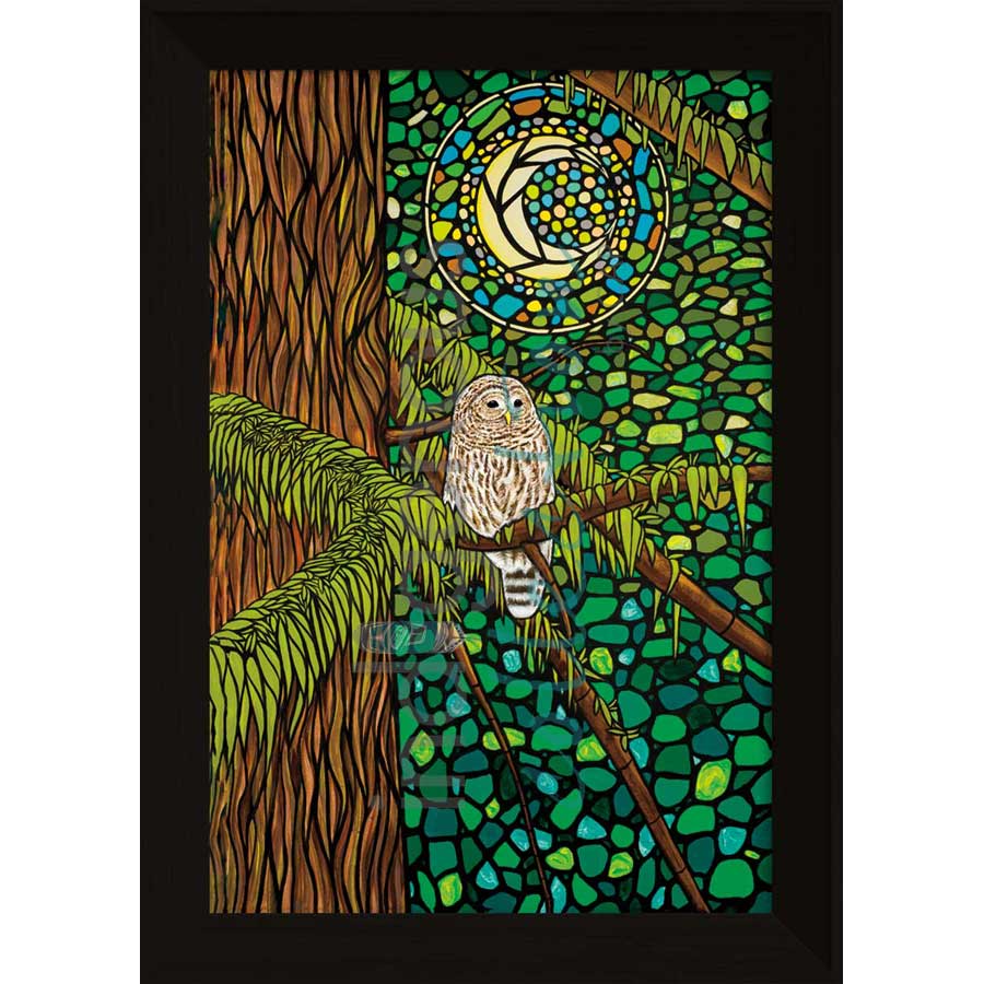 Emerald Forest Transformation by artist Shelley Davies - Coast Salish. Indigenous Collection