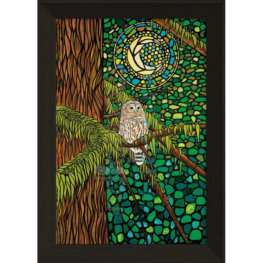 Emerald Forest Transformation by artist Shelley Davies - Coast Salish. Indigenous Collection