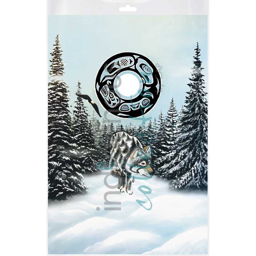 Courage II by artist Shelley Davies - Coast Salish. Indigenous Collection