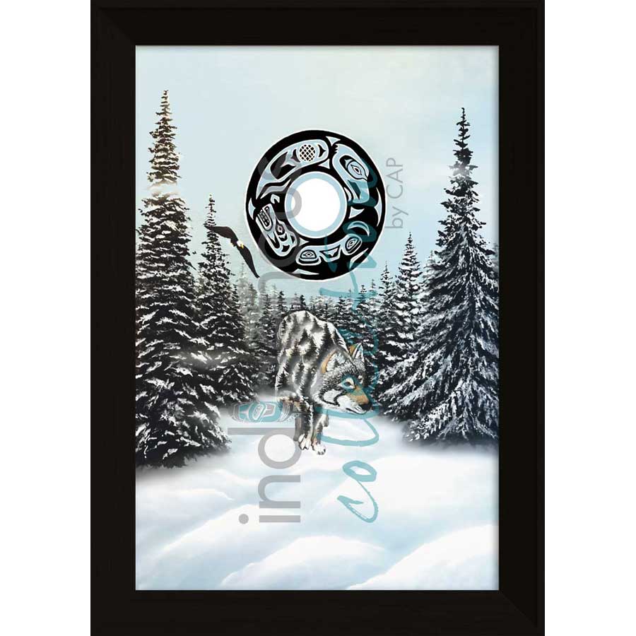 Courage II by artist Shelley Davies - Coast Salish. Indigenous Collection