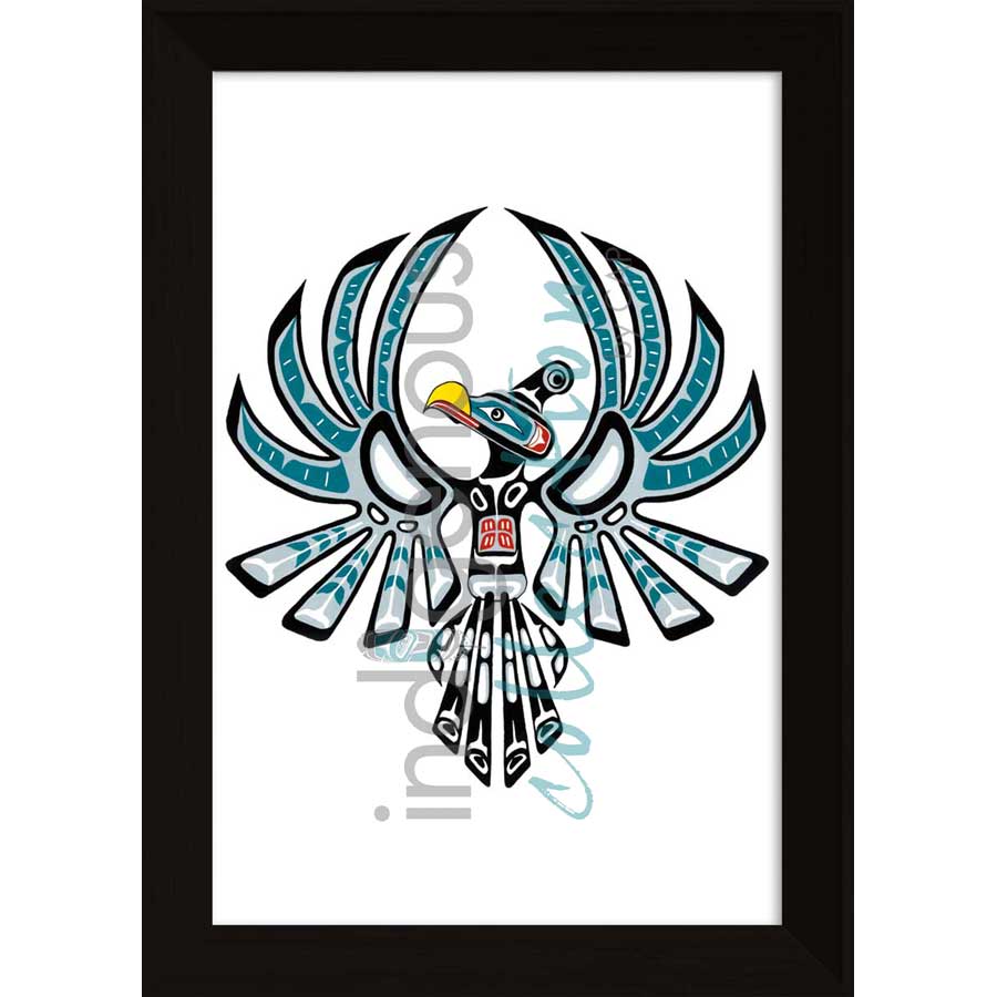Thunderbird by artist Shirley Babcock - Coast Salish/Kwakwaka'wakw. Indigenous Collection