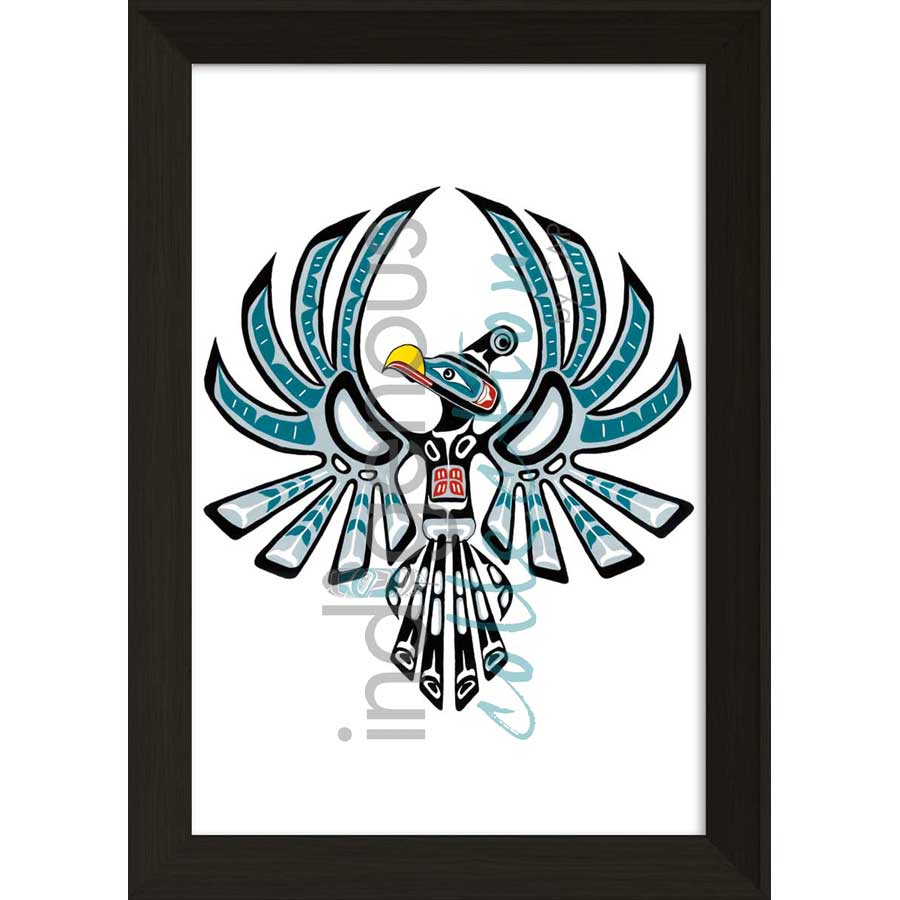 Thunderbird by artist Shirley Babcock - Coast Salish/Kwakwaka'wakw. Indigenous Collection