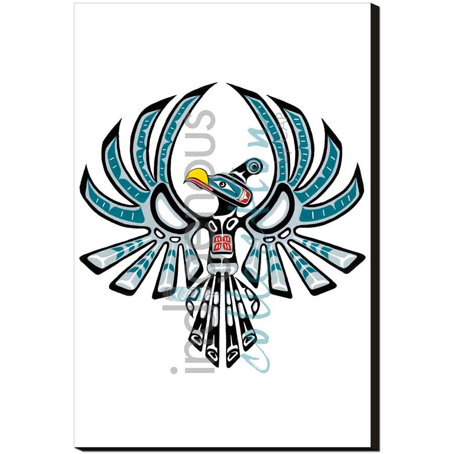 Thunderbird by artist Shirley Babcock - Coast Salish/Kwakwaka'wakw. Indigenous Collection