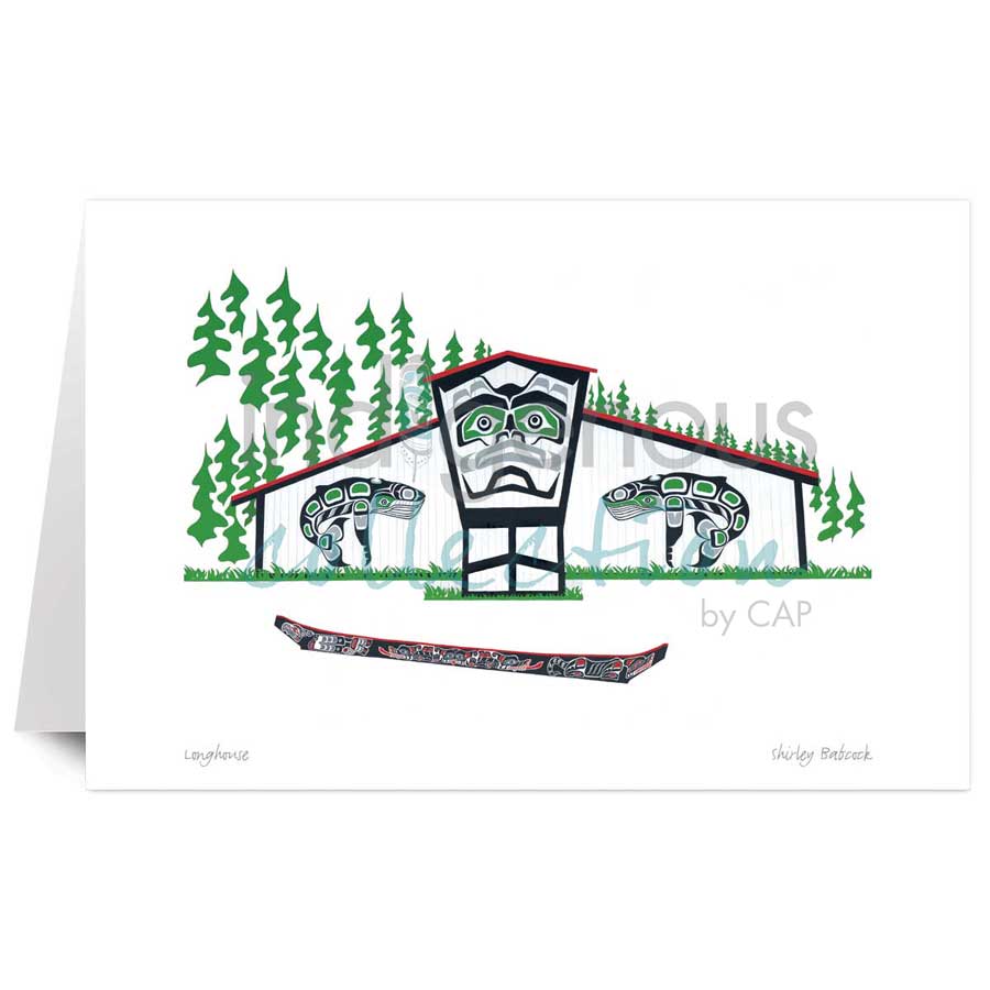 Longhouse by artist Shirley Babcock