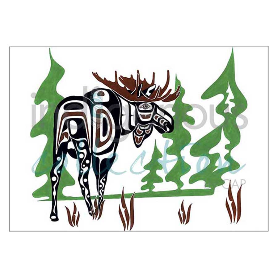 Moose Hunt Canvas Prints