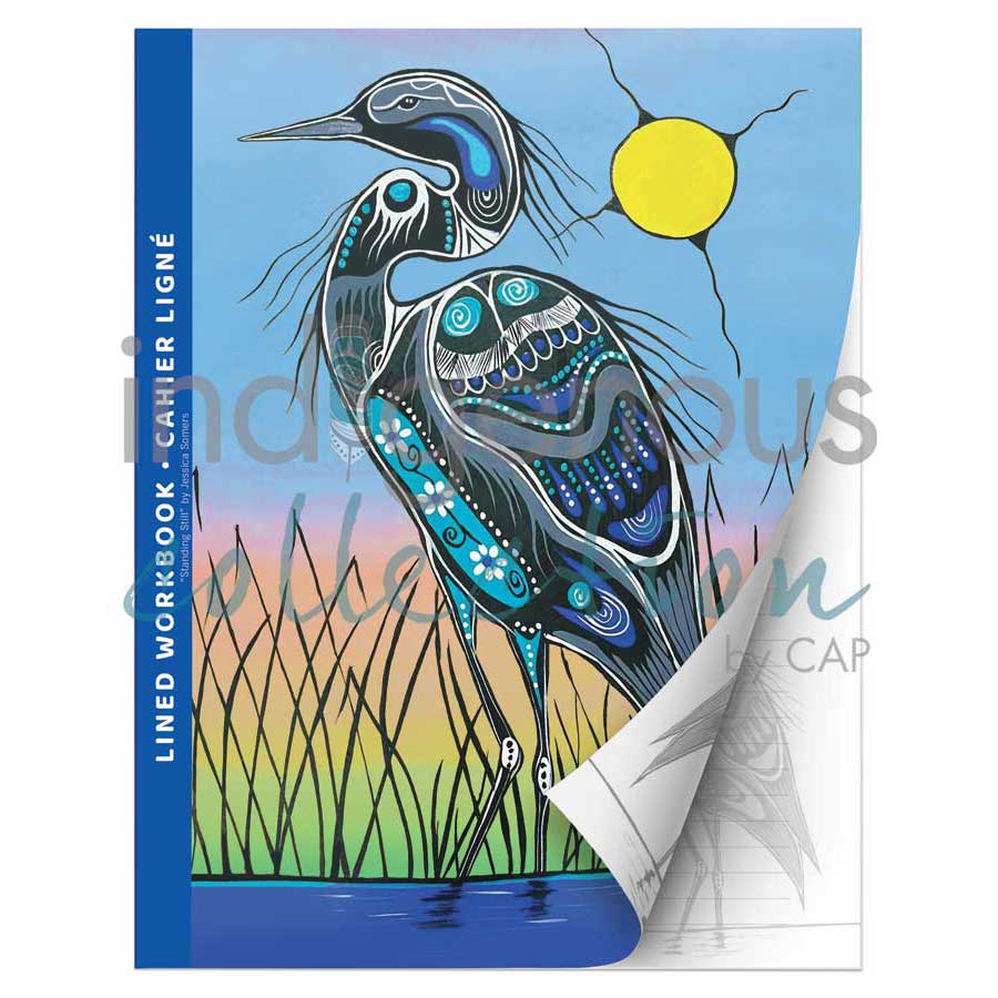 Standing Still Workbook by artist Jessica Somers. Indigenous Collection.