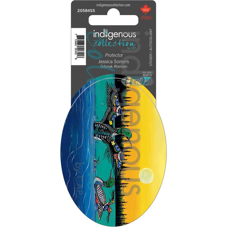 Protector Sticker by artist Jessica Somers