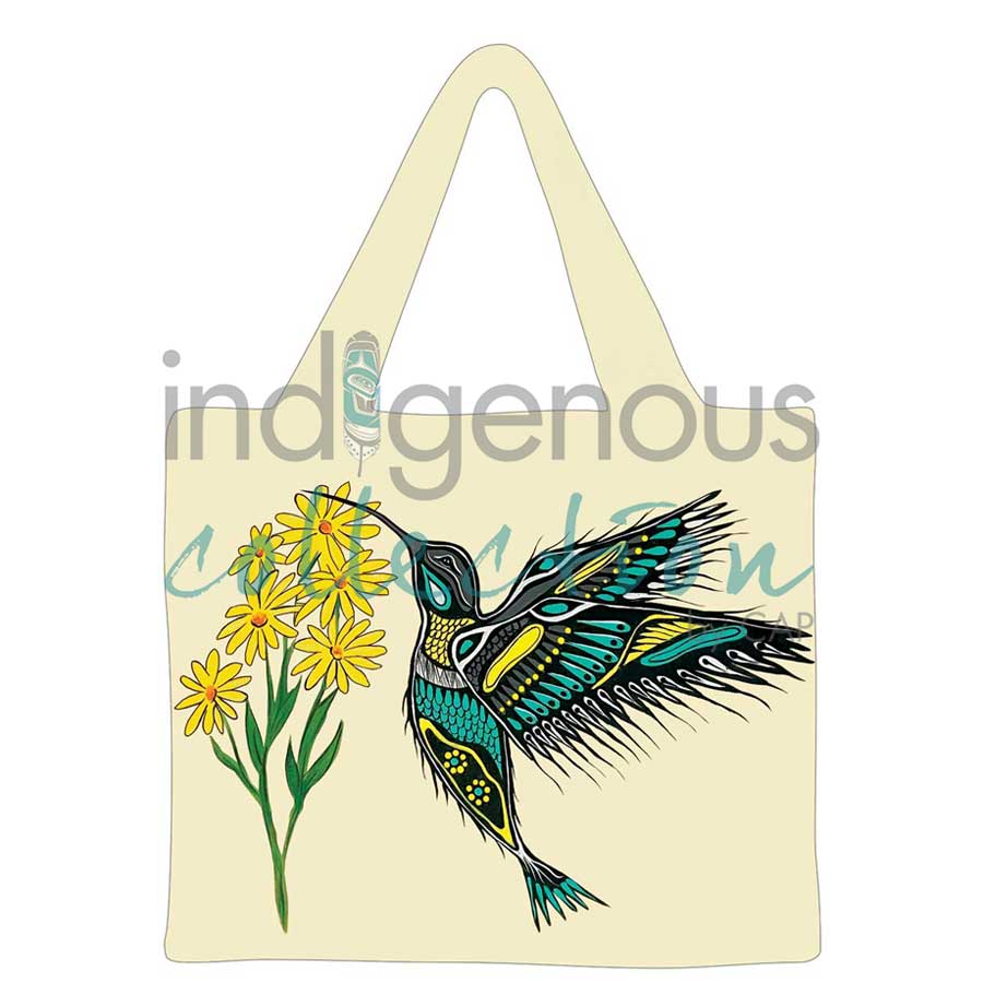 Bright Beauty Reusable Shopping Bag by artist Jessica Somers