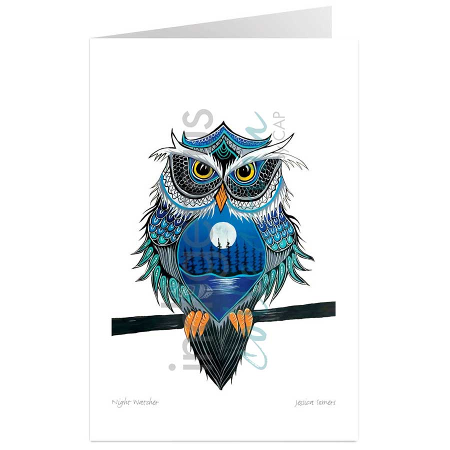 Night Watcher by artist Jessica Somers