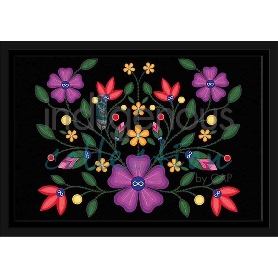 Growth by artist Lisa Berry - Métis. Indigenous Collection