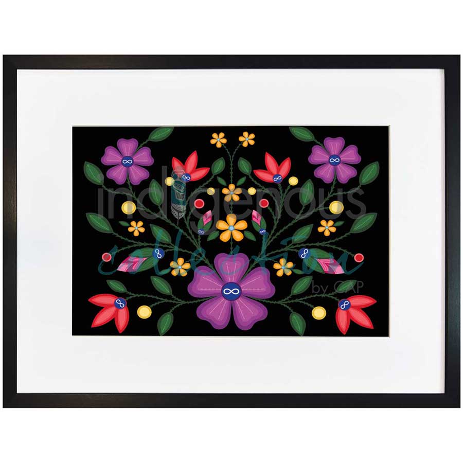 Growth by artist Lisa Berry - Métis. Indigenous Collection