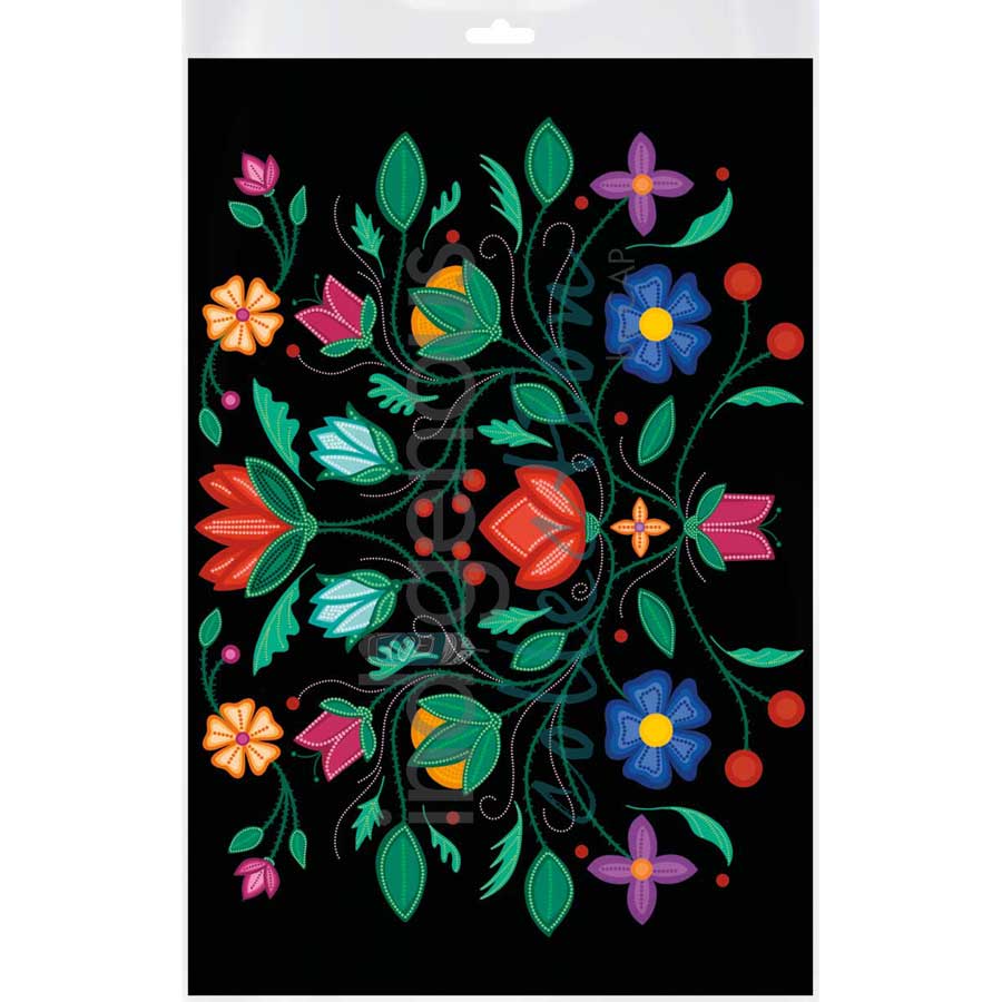 Petals of Ancestry by artist Lisa Berry - Métis. Indigenous Collection