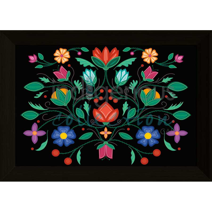 Petals of Ancestry by artist Lisa Berry - Métis. Indigenous Collection