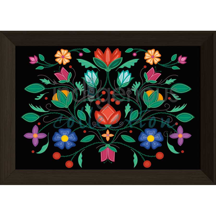 Petals of Ancestry by artist Lisa Berry - Métis. Indigenous Collection