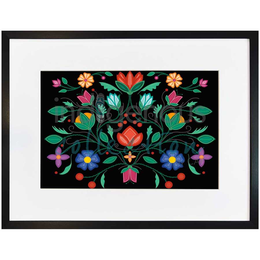 Petals of Ancestry by artist Lisa Berry - Métis. Indigenous Collection
