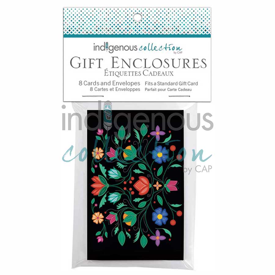 Petals of Ancestry Gift Enclosure Cards by artist Lisa Berry