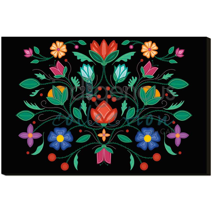 Petals of Ancestry by artist Lisa Berry - Métis. Indigenous Collection